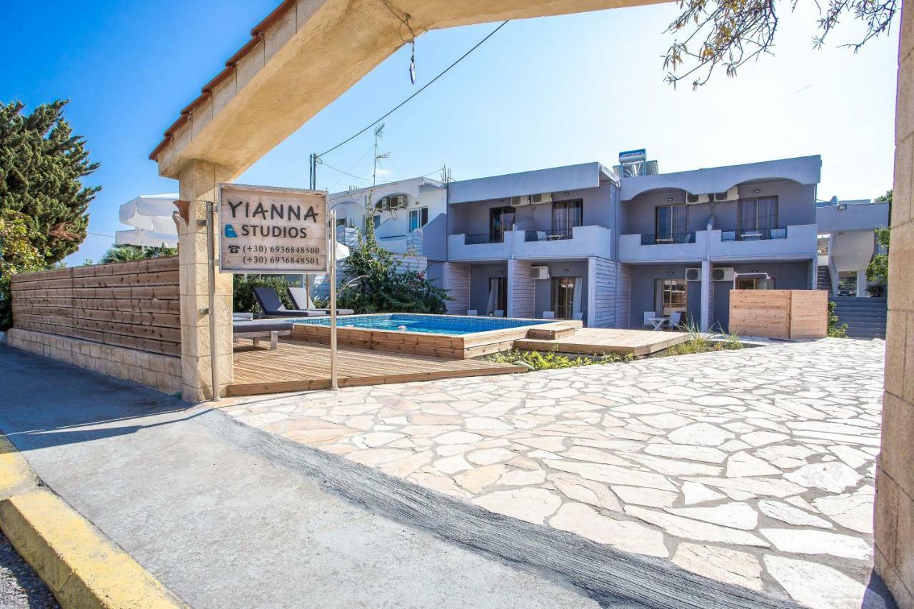 Yianna Studios Faliraki Exterior foto